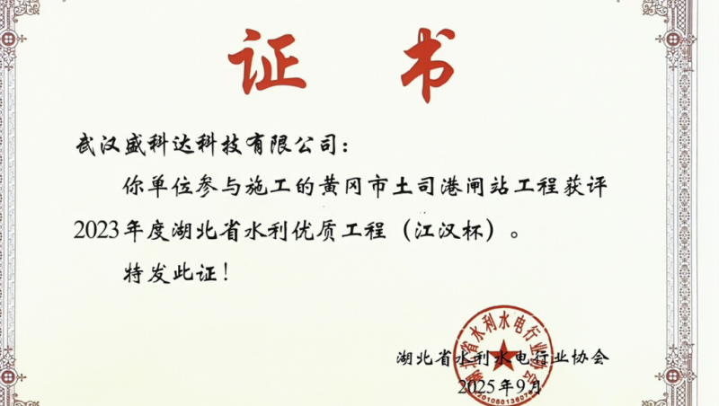 888腾博会荣誉｜888腾博会慧图斩获湖北水利最高奖，数字孪生强力赋能防洪排涝